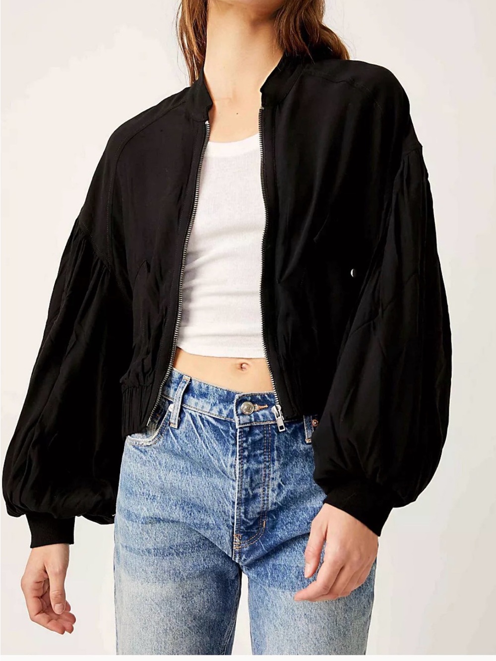Free People On Pointe Bomber Jacket- NWT